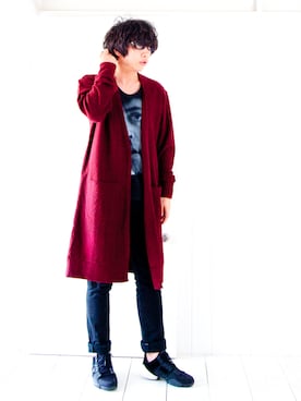 えてるさん（メンズ・159cm）の春コーディネート