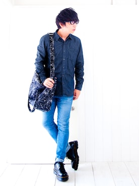 えてるさん（メンズ・159cm）の夏コーディネート