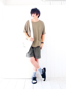 えてるさん（メンズ・159cm）の秋コーディネート