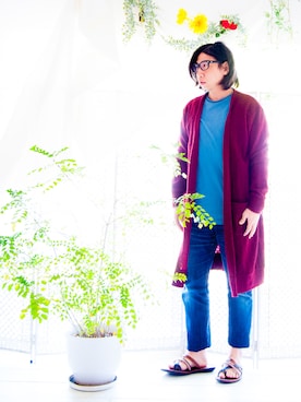 えてるさん（メンズ・159cm）の春コーディネート