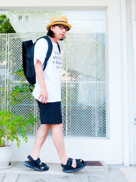 えてるさん(メンズ・159cm)の夏コーディネート