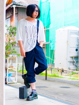 えてるさん（メンズ・159cm）の夏コーディネート