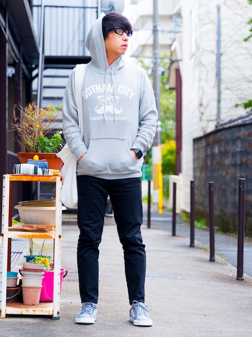 えてる パーカーを使ったコーディネート Wear