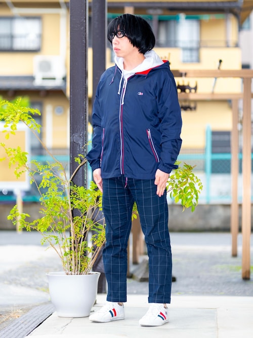 ナイロンジャケットを使ったメンズ人気ファッションコーディネート Puntosdecultura