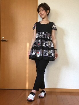 「FLAPPER（フラッパー）のアイテム（シューズ）」を使った、ryoさん（レディース・153cm）の春コーディネート