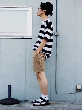 kazuさん（メンズ・170cm）の夏コーディネート