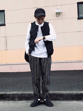 kazuさん（メンズ・170cm）の冬コーディネート