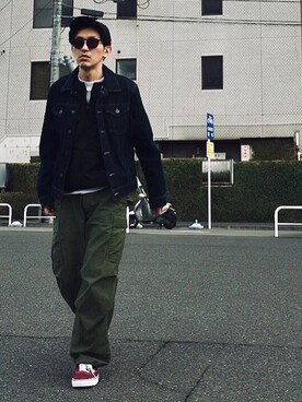 kazuさん（メンズ・170cm）の冬コーディネート