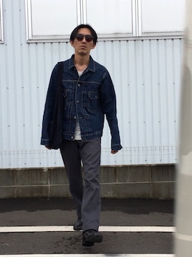 「ARTS & SCIENCE（アーツアンドサイエンス）のアイテム」を使った、kazuさん（メンズ・170cm）の秋コーディネート