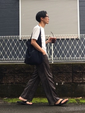 「ARTS & SCIENCE（アーツアンドサイエンス）のアイテム」を使った、kazuさん（メンズ・170cm）の秋コーディネート
