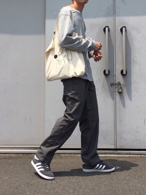 Kazu Adidasのスニーカーを使ったコーディネート Wear