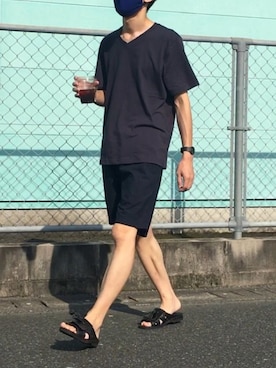 「BENCH（BENSAN）（ベンチ）のアイテム」を使った、kazuさん（メンズ・170cm）の夏コーディネート