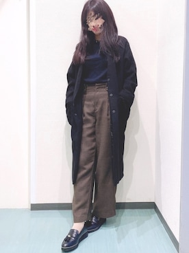 ❁かなぽぽ❁さん（レディース・164cm）の冬コーディネート