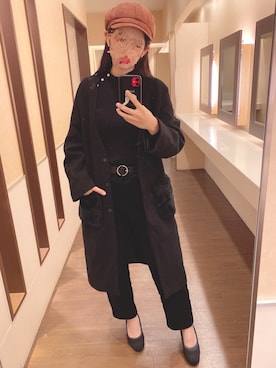 ❁かなぽぽ❁さん（レディース・164cm）の冬コーディネート