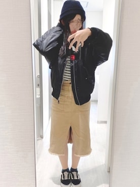 ❁かなぽぽ❁さん（レディース・164cm）の冬コーディネート