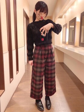 ❁かなぽぽ❁さん（レディース・164cm）の冬コーディネート