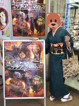 「カレンブロッソ」｜こめさんʕ´(ᴥ)`ʔさん（レディース・163cm）の夏コーディネート