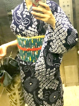 「自作アイテム」｜こめさんʕ´(ᴥ)`ʔさん（レディース・163cm）の夏コーディネート