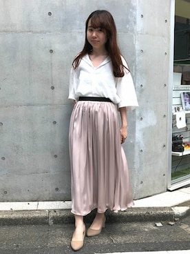 nano・universe lady's　STAFFさん（レディース・157cm）の春コーディネート