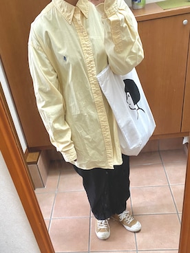 「Noritakeのアイテム」を使った、ぽさん（レディース・161cm）の春コーディネート