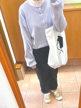 「Noritakeのアイテム」を使った、ぽさん（レディース・161cm）の春コーディネート