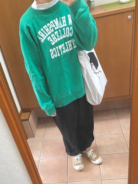 「Noritakeのアイテム」を使った、ぽさん（レディース・161cm）の春コーディネート