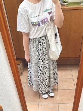 「Noritakeのアイテム」を使った、ぽさん（レディース・161cm）の夏コーディネート