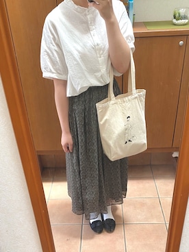 「おとなしめ」｜ぽさん（レディース・161cm）の秋コーディネート