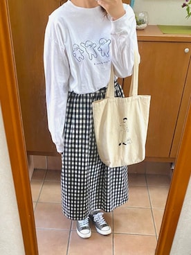 「TOMBONIA」｜ぽさん（レディース・161cm）の秋コーディネート