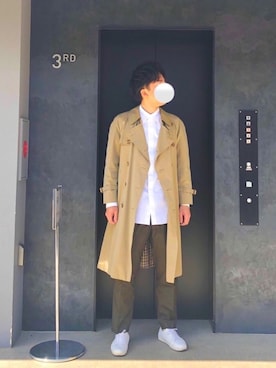 Chrisさん（メンズ・181cm）の春コーディネート