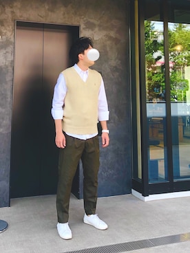 Chrisさん（メンズ・181cm）の春コーディネート