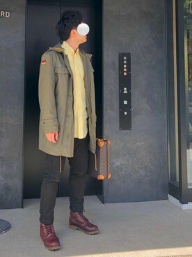 「Polo Ralph Lauren」｜「アイテム（その他アウター）」を使った、Chrisさん（メンズ・181cm）の春コーディネート