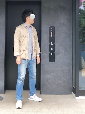 Chrisさん（メンズ・181cm）の春コーディネート