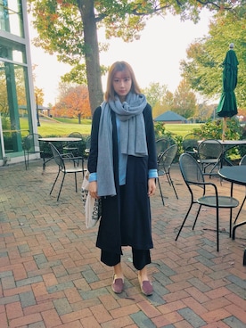 「STEVE MADDEN（スティーブマデン）のアイテム（その他シューズ）」を使った、ApriiiLさん（レディース・165cm）の冬コーディネート