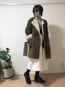 Saako…☺︎♡さん(レディース・155cm)の冬コーディネート