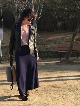 「スプリングSENSEOFPLACE」｜Saako…☺︎♡さん（レディース・155cm）の春コーディネート