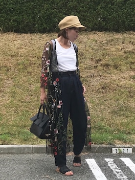 「PLAIN CLOTHING（プレーンクロージング）の【SALE!!】【ZOZOTOWN人気ランキング 1位獲得】シーズンレス2WAYフラップハンドバッグ/ショルダーバッグ（ショルダーバッグ）」を使った、Saako…☺︎♡さん（レディース・155cm）の秋コーディネート