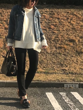 「PLAIN CLOTHING（プレーンクロージング）の【SALE!!】【ZOZOTOWN人気ランキング 1位獲得】シーズンレス2WAYフラップハンドバッグ/ショルダーバッグ（ショルダーバッグ）」を使った、Saako…☺︎♡さん（レディース・155cm）の春コーディネート