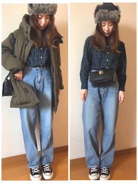 NATSUさん(レディース・157cm)の冬コーディネート