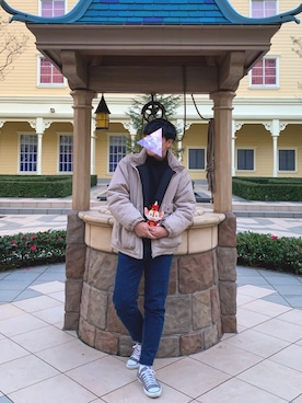 「ASOLO（アゾロ）のアイテム」を使った、odaiki1457さん（メンズ・180cm）の冬コーディネート