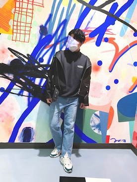 「ASOLO（アゾロ）のアイテム」を使った、odaiki1457さん（メンズ・180cm）の春コーディネート