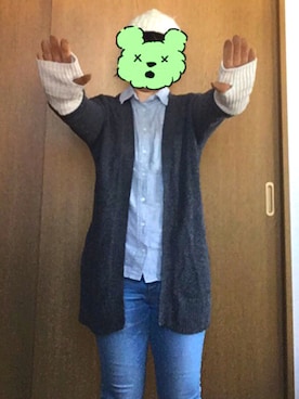 momoさん（レディース・151cm）の冬コーディネート