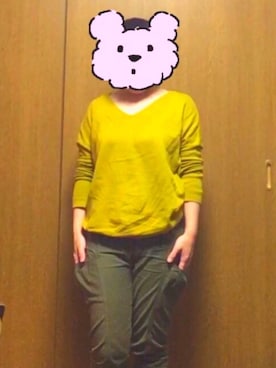 momoさん（レディース・151cm）の冬コーディネート