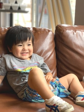 しゅんしゅんさん（キッズ・74cm）の夏コーディネート