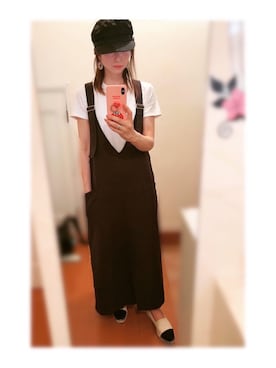 「レプシィム(LEPSIM)」｜「アイテム（キャスケット）」を使った、なナさん（レディース・158cm）の秋コーディネート
