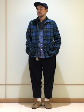 「RANCOURT（ランコート）のアイテム」を使った、Ikuo Mitaniさん（メンズ・171cm）の秋コーディネート