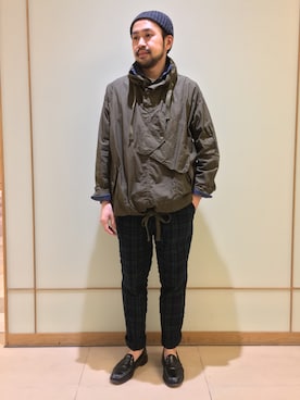 「KENNETH FIELD」｜Ikuo Mitaniさん（メンズ・171cm）の春コーディネート