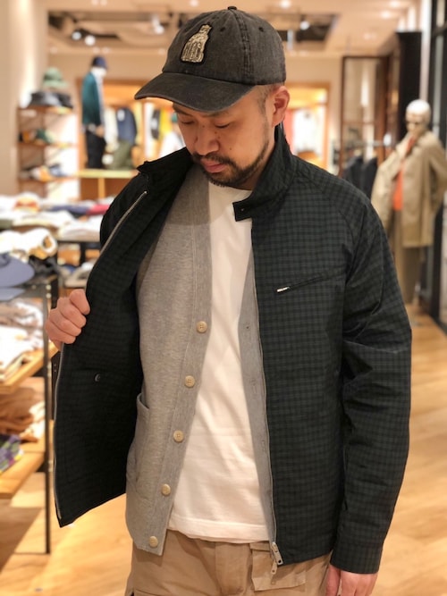 LOOPWHEELER BEAMSPLUS 別注 カーディガン Mサイズ LOOPWHEELER