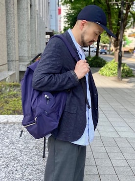 「KENNETH FIELD」｜Ikuo Mitaniさん（メンズ・171cm）の春コーディネート