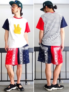 りょうさん（メンズ・171cm）の夏コーディネート